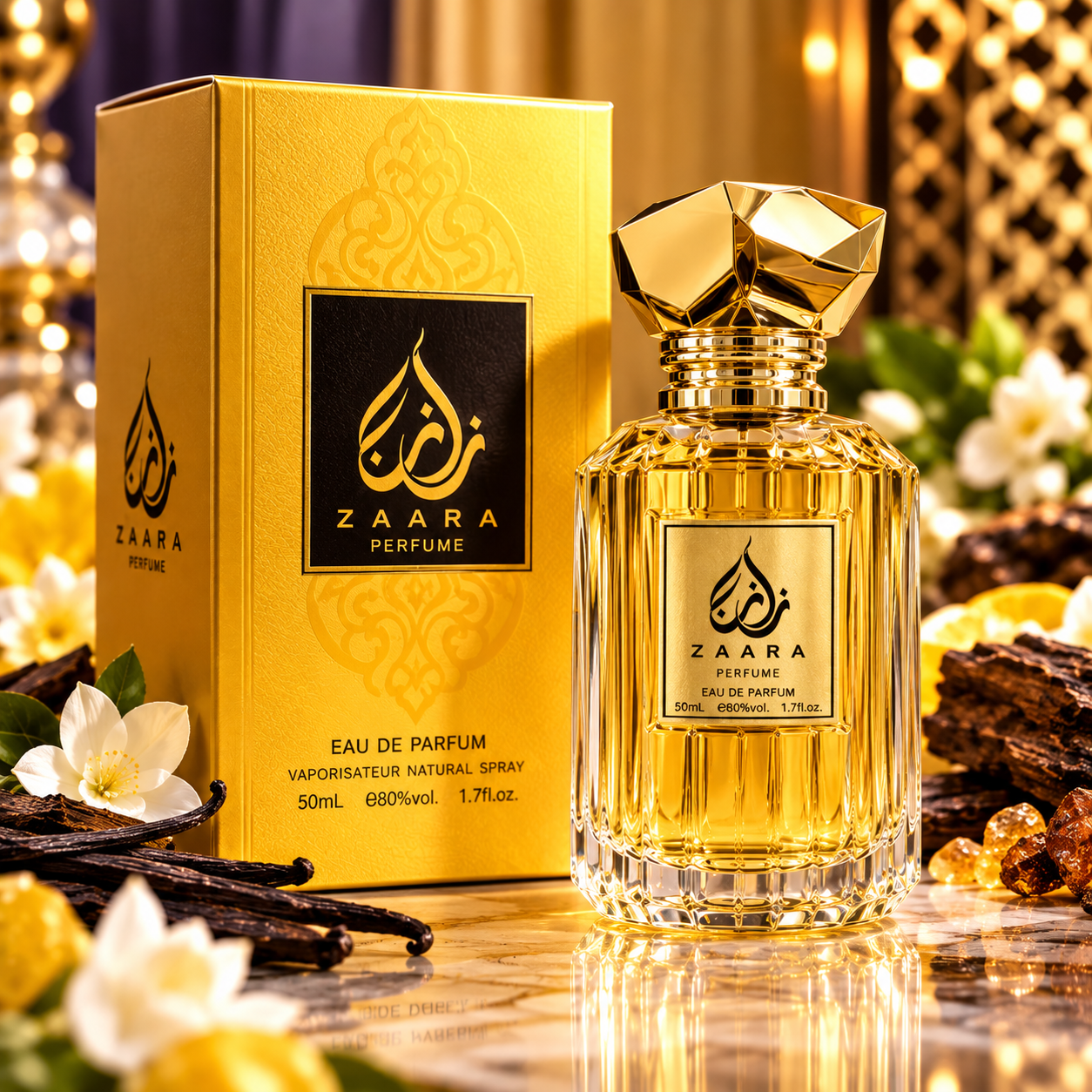 Zaara Eau de Parfum – Gold